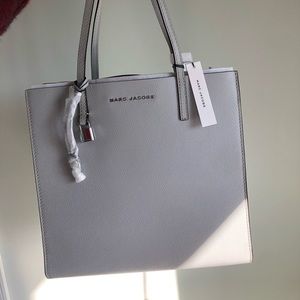 Marc Jacobs The Grind Tote in Ghost Grey
